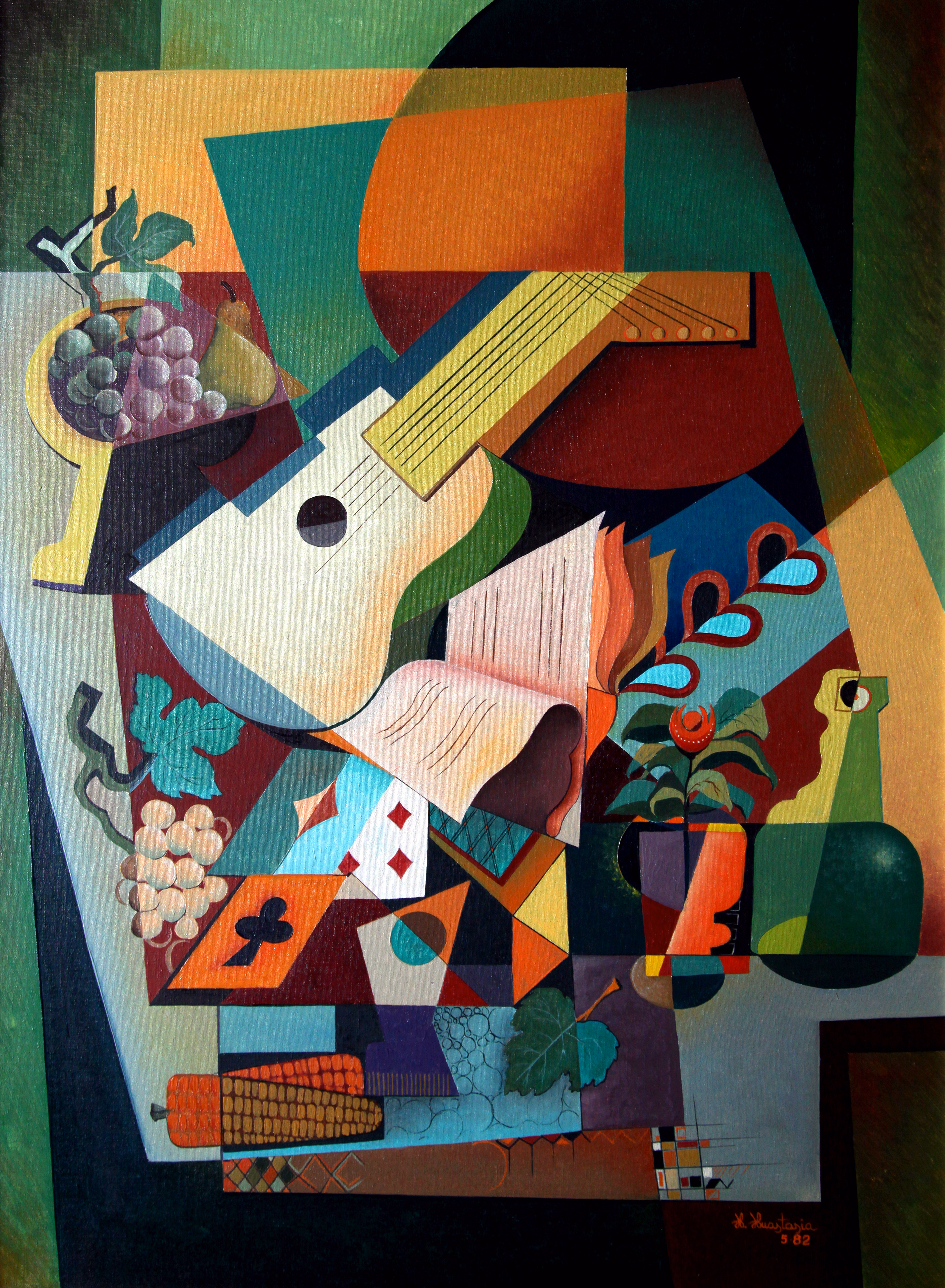 Composizione - ( omaggio a G.Severini)